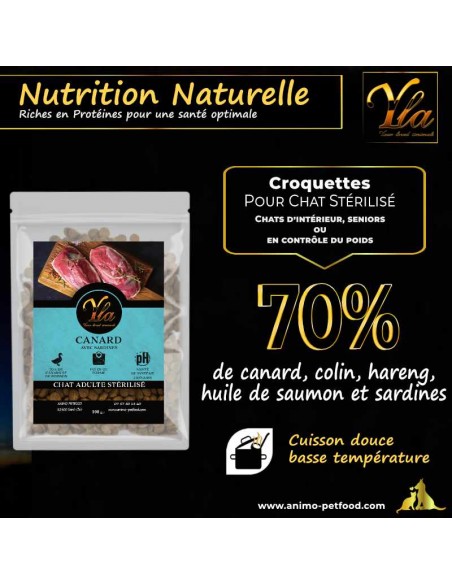 Croquettes pour chats, spécialement formulées pour le contrôle du poids et une santé optimale