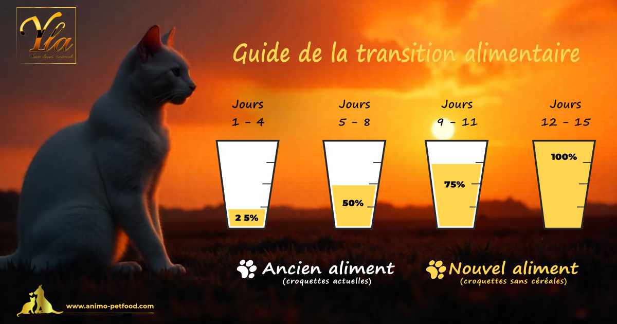 Changer les croquettes de son chat senior stérilisé en douceur pour une transition alimentaire réussie.