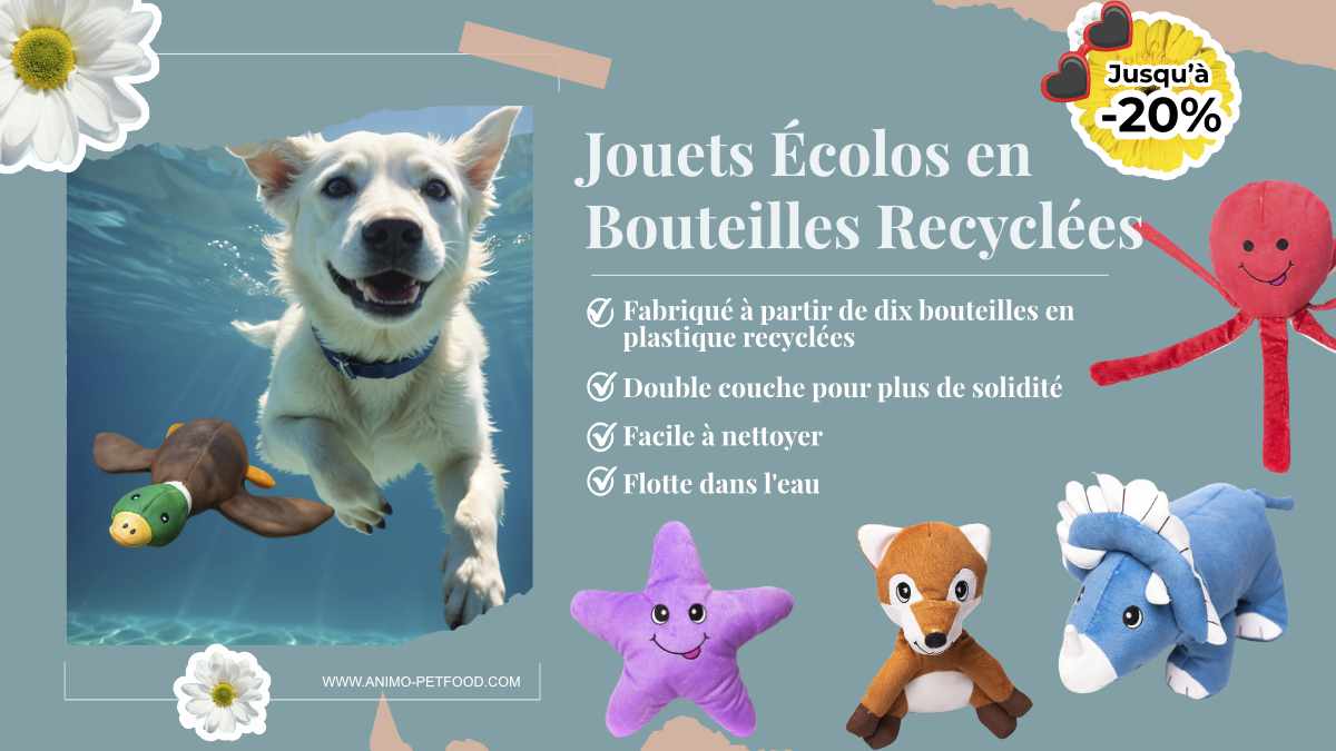  Jouets écologiques en bouteilles recyclées - Double couche, facile à nettoyer, flotte dans l'eau