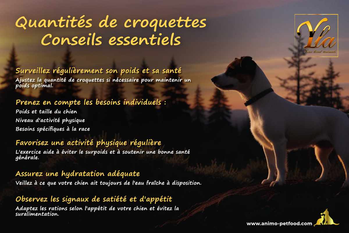 Croquettes et quantités pour chiens de petites races : conseils essentiels