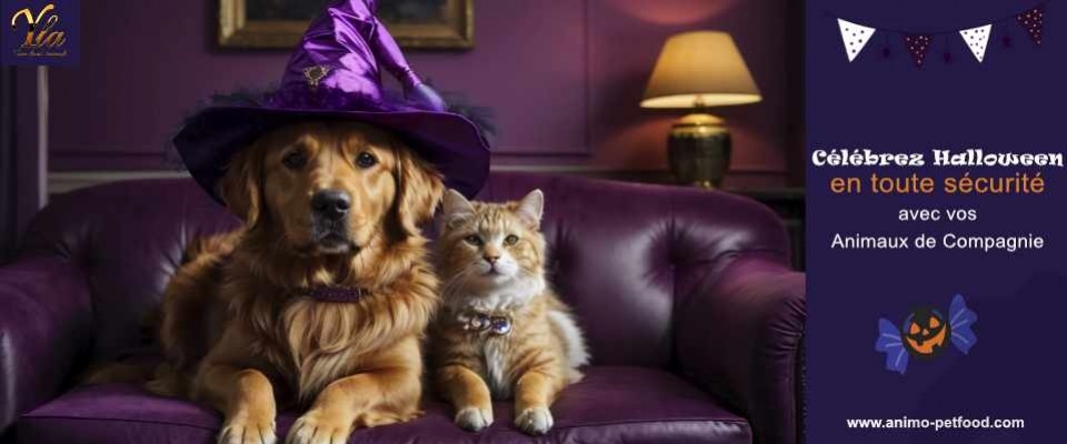 Fête d’halloween avec vos animaux de compagnie